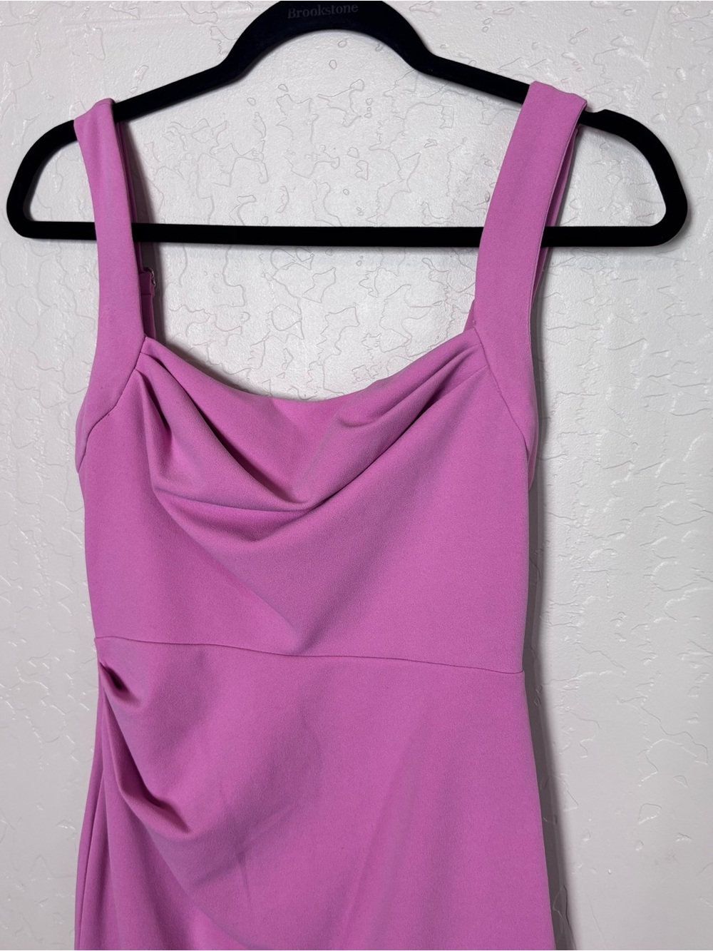 Hello Molly Pink Cowl Neck Midi Dress Women's Small - Picture 4 of 11